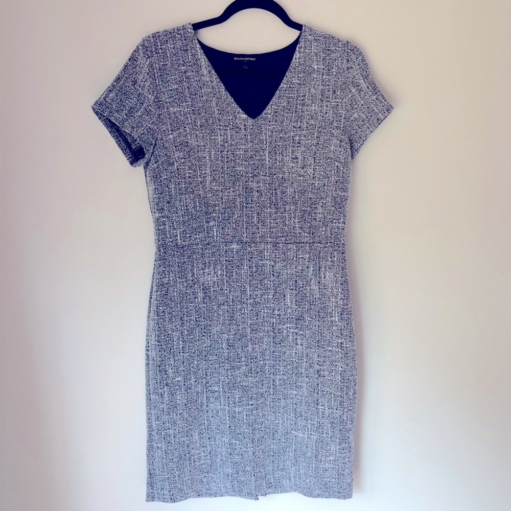 Banana Republic Blue White dress